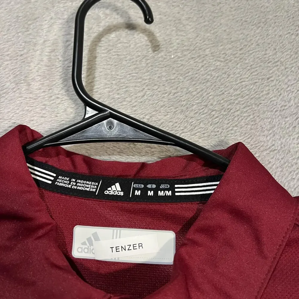 Denver Pioneers Shirt Mens Medium Red NCAA Ice Hockey Adidas Climacool Polo